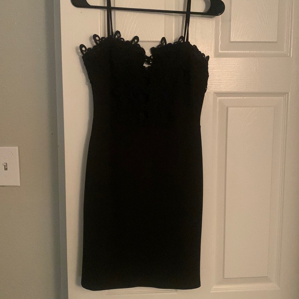 Black party dress